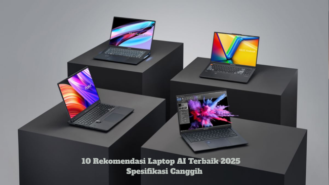 10 Rekomendasi Laptop AI Terbaik 2025, Spesifikasi Canggih!