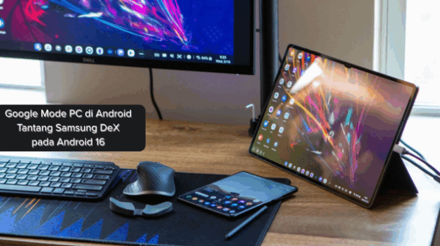 Google Mode PC di Android Tantang Samsung DeX pada Android 16