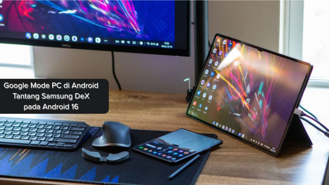 Google Mode PC di Android Tantang Samsung DeX pada Android 16