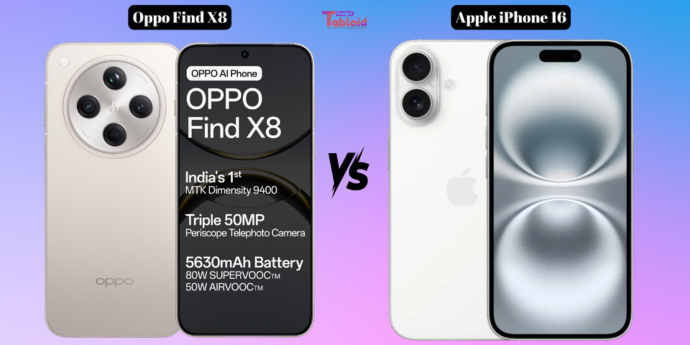 Perbandingan Fitur OPPO Find X8 vs iPhone 16