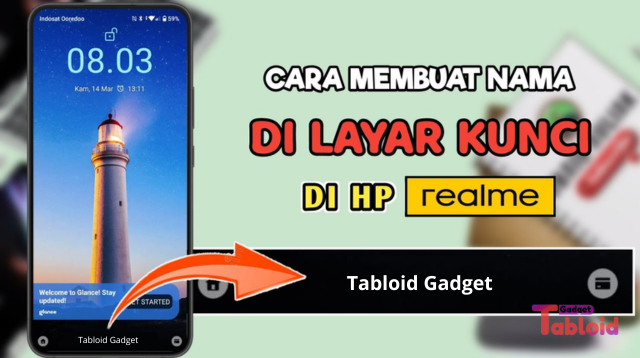 Cara Membuat Nama di Layar Kunci HP