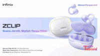 Infinix ZCLIP – TWS Jepit Murah yang Kokoh Terpasang di Telinga