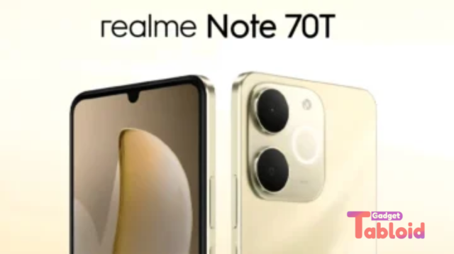 Realme Note 70T Bocor: Spesifikasi dan Gambar Resmi Terungkap