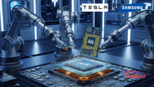 Tesla dan Samsung Kerja Sama Produksi Chip AI Rp270 T di 2025