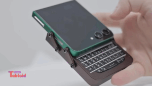 YouTuber Modifikasi Samsung Galaxy Z Flip 5 Jadi Ponsel Geser dengan Keyboard BlackBerry